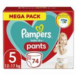 Baby Dry Pants - Maat 5 - Mega Pack - 74 luierbroekjes