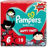Baby Dry Pants Superheroes - Maat 6 - Small Pack - 19 stuks - 15/20KG