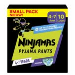 Ninjamas - Pyjama Pants Nacht - Jongen - 4/7 jaar - Small Pack - 10 luierbroekjes