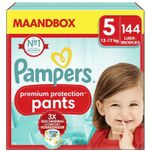 Premium Protection Pants - Maat 5 - Maandbox - 144 stuks - 12/17 KG