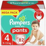 Baby Dry Pants - Maat 4 - Mega Pack - 82 luierbroekjes