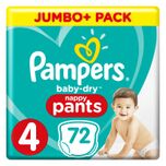 Baby Dry Pants - Maat 4 - Mega Pack - 72 luierbroekjes