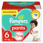 Baby Dry Pants - Maat 6 - Maandbox - 116 stuks - 14/19KG