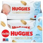 Extra Care Sensitive - Billendoekjes - 224 babydoekjes - 4 x 56