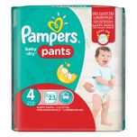 Broekjes Baby Dry Pants Maat-4 Maxi 8-14kg 23-Luiers