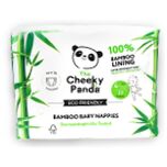 The Cheeky Panda Bamboo Baby Luiers Maat 4 9-14kg - 38 stuks