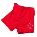 Fashy zwemluier shorts in rood