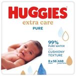Baby vochtige doekjes Pure Extra Care 8 x 56 doekjes