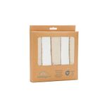 Gaasluiers bovkaelig 5-pack beige