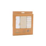 Gaasluiers bovkaelig 3-pack beige