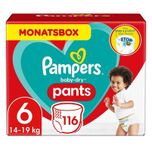 Luiers Baby Dry Pants Maat 6 Extra Large 116 Luier 15+ kg Maandbox