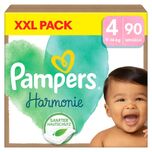 Harmonie maat 4 maxi luiers, 9-14 kg, XXL pak (1x 90 luiers)