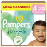 Harmonie - Maat 4 - Mega Maandbox - 222 stuks - 9/14 KG