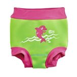 Zwemluier Sealife Junior Neopreen Groen/roze Maat Xl