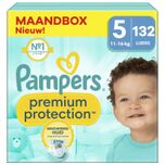 Premium Protection - Maat 5 - Maandbox - 132 luiers - 11/16 KG