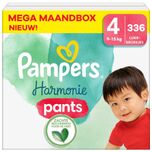 Harmonie Pants - Maat 4 - Mega Maandbox - 336 stuks - 9/15 KG