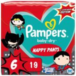 Baby Dry Pants Superheroes - Maat 6 - Small Pack - 19 stuks - 15/20KG