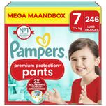 Premium Protection Pants - Maat 7 - Mega Maandbox - 246 stuks - 17+ KG