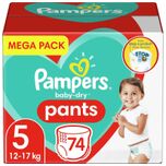 Baby Dry Pants - Maat 5 - Mega Pack - 74 luierbroekjes