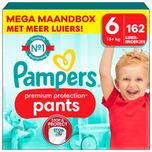 Premium Protection Pants - Maat 6 - Mega Maandbox - 162 stuks - 15+ KG