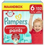 Premium Protection Pants - Maat 6 - Maandbox - 132 stuks - 15+ KG