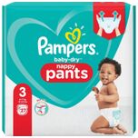 Baby-Dry Pants - Maat 3 (6 tot 11 kg) - Pak met 27 Luierbroekjes