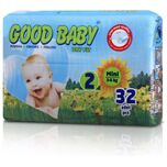 Good Baby Dry Fit Mini Pampers Luiers - Voordeelverpakking - Maat 2 (3-6 kg) - 224 stuks (7 x 32)