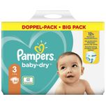 Baby Dry - Maat 3 - Mega Pack - 84 luiers + inbegrepen 1 x doekje fresh clean 52 wipes