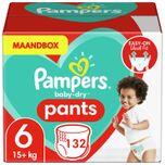Baby Dry Pants Luierbroekjes - Maat 6 - Maandbox - 132 luierbroekjes - Voordeel