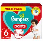 Baby-Dry Pants Luierbroekjes - Maat 6 (14-19 kg) - 116 stuks - Multi-Pack