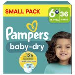Baby Dry - Maat 6+ - Small Pack - 36 luiers