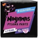 Pyjama Pants Luierbroekjes Meisje - 10 Nachtluiers voor Bedplassen - 4-7 Jaar