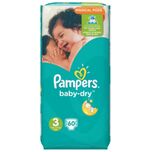 Baby Dry Luiers Maat 3 - 60 Luiers ( 2x30)