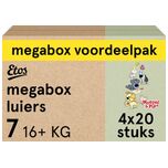 Luiers - Woezel & Pip - Maat 7 - 16+kg - Megabox Voordeelpak - 80 stuks