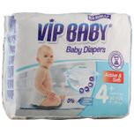 VIP Baby Maxi Plus Active & Soft Pampers Luiers - Voordeelverpakking - Maat 4+ (9-20 kg) - 120 stuks (4 x 30)