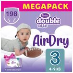 Violeta luiers - Air Dry - maat 3 (4-9 kg) 198 stuks - gratis 120 babydoekjes