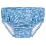 UV-zwemluier voor baby's - Wasbaar - Krab - Lichtblauw/roze - maat 74-80cm