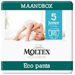 Eco Pants Junior, Maat 5 (9-14 kg) - 80 luierbroekjes - Maandbox