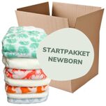 Startpakket - wasbare luiers - 7 Bamboozle stretch met 2 wraps - BummyWabbit