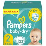 Baby Dry - Maat 2 - Small Pack - 33 luiers