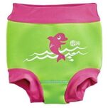 Zwemluier Sealife Junior Neopreen Groen/roze Maat S