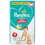 Baby Dry Pants Maat 4 - 58 Luierbroekjes