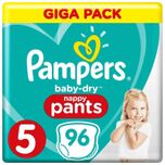 Baby Dry Pants - Maat 5 - Mega Pack - 96 luierbroekjes