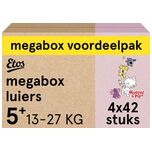 Luiers - Woezel & Pip - Maat 5+ - 13 tot 27kg - Megabox Voordeelpak - 168 stuks