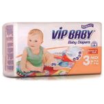 VIP Baby Midi Active & Soft Pampers Luiers - Voordeelverpakking - Maat 3 (5-9 kg) - 180 stuks (5 x 36)