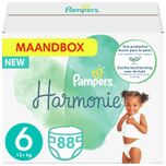 Harmonie Pure Luiers - Maat 6 - Maandbox - 88 luiers