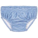 UV-zwemluier voor baby's - Wasbaar - Krab - Lichtblauw/roze - maat 86-92cm