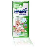 VIP Baby Junior Jumbo Pack Active & Soft Pampers Luiers - Maat 5 (11-25 kg) - 138 stuks (3 x 46)
