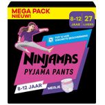Ninjamas - Pyjama Pants Nacht - Meisje - 8/12 jaar - Mega Pack - 27 luierbroekjes