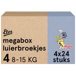 Luierbroekjes - Woezel & Pip - Maat 4 - 8 tot 15kg - Megabox - 96 stuks